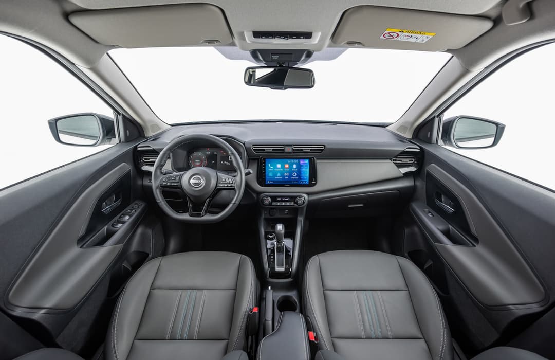 Interior do Nissan Kait