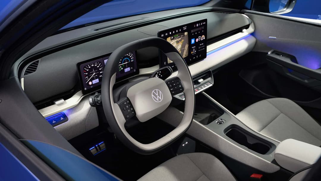 Interior do Volkswagen ID.Polo