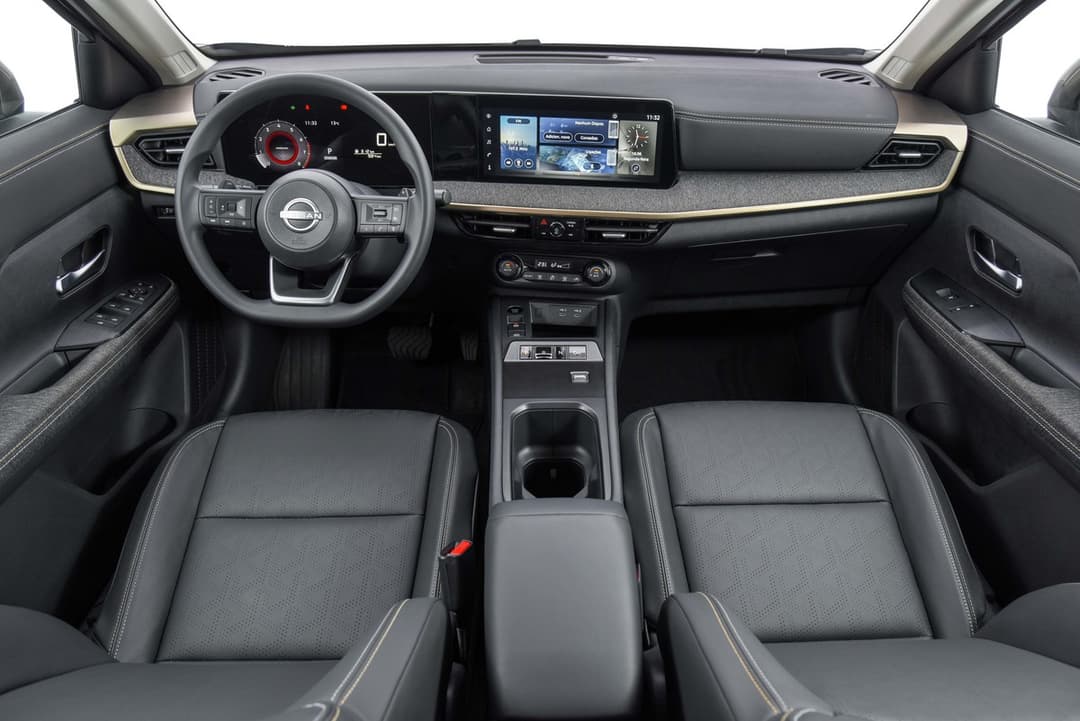 Interior do Nissan Kicks
